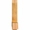 Ekena Millwork Eugene Rough Sawn Timber Gable Bracket, Western Red Cedar, 48"W x 32"H x 6"D x 6"F, 16/12 Pitch GBW048X32X0606EUG00RWR - alternate 5